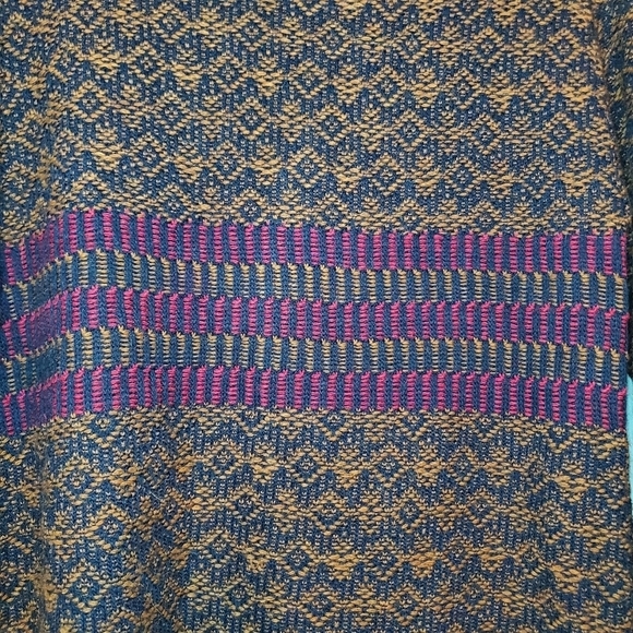 A. Ida Wool Blend Cardigan Sweater One Button Closure Sz M - Picture 7 of 10